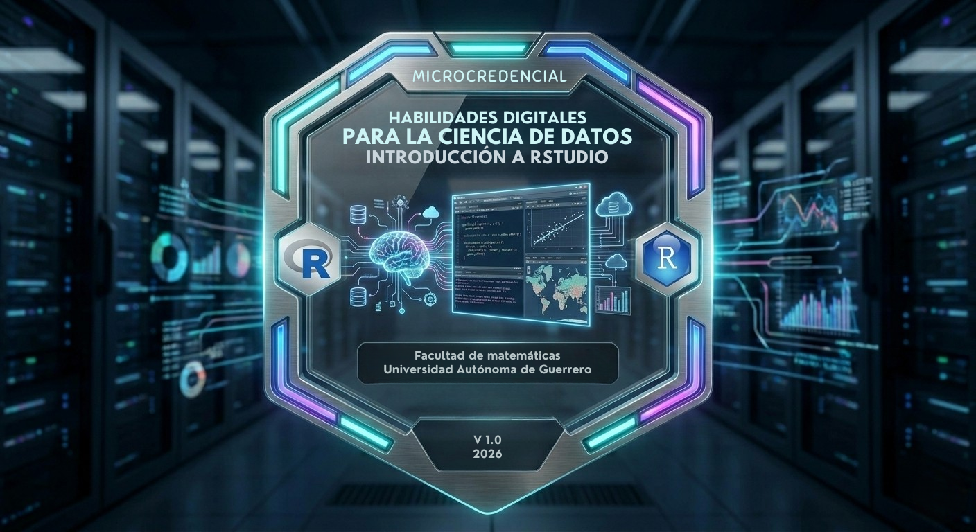 Course Image Habilidades digitales para la ciencia de datos: Introducción a RStudio